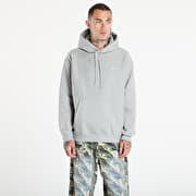 Nike Solo Swoosh Men's Pullover Hoodie Dk Grey Heather/ Lt Smoke Grey/ White