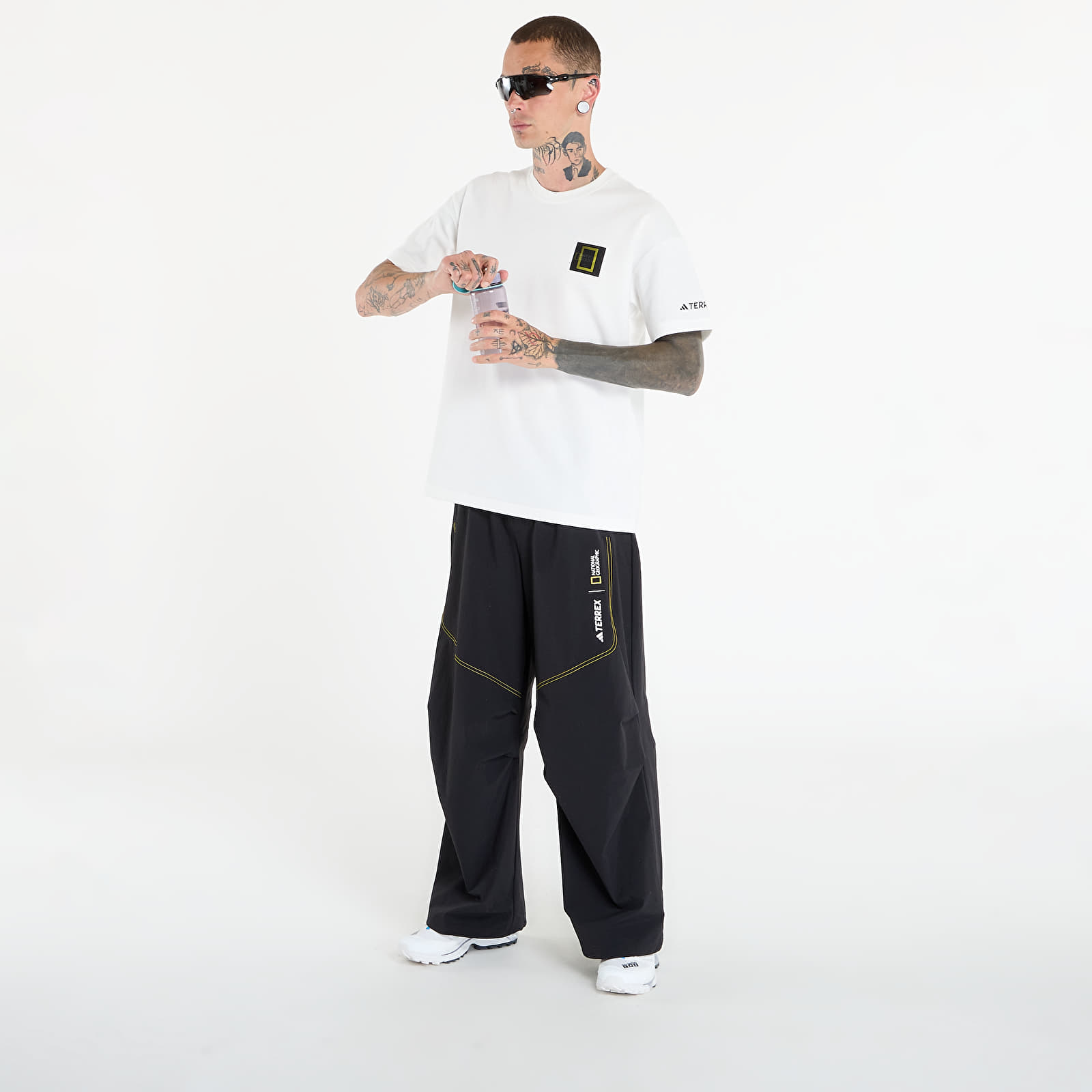 Byxor adidas Terrex National Geographic AEROREADY Tracksuit Bottoms Black