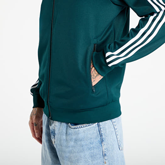 Men's jackets adidas Adicolor Classics Beckenbauer Track Top Aurora Ivy/  White (JY1280) | Footshop