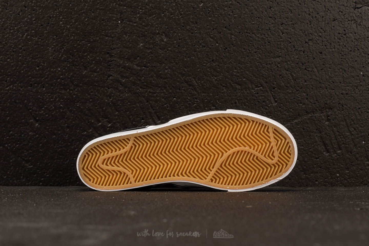 Zapatillas mujer Nike SB Stefan Janoski CNVS Slip (GS) Black/ Black-Gum Ligh Brown