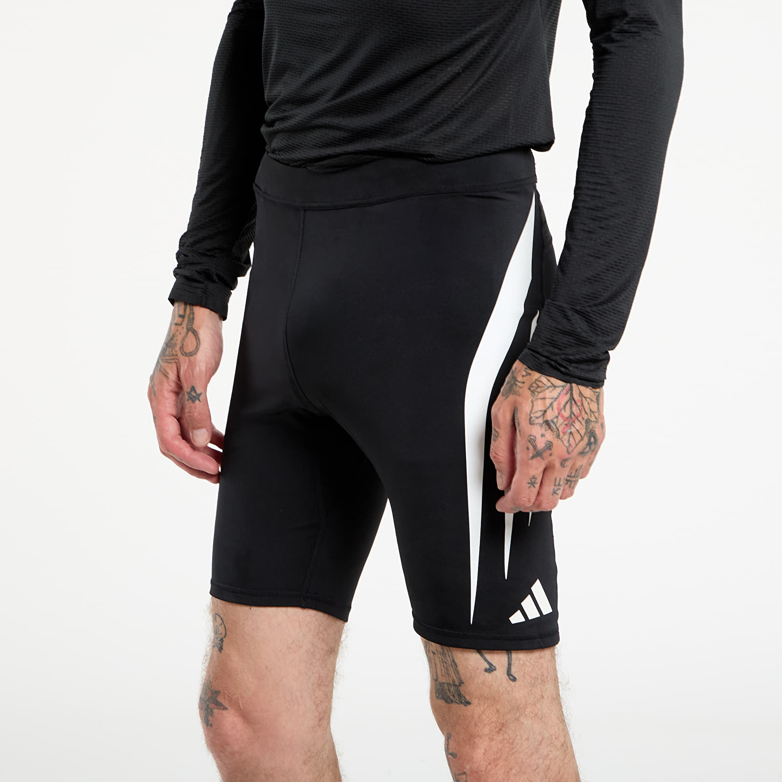 Šortai adidas Adizero Archive Running Short Black