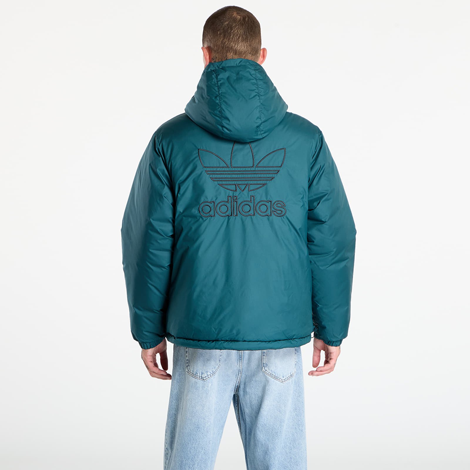 Striukės adidas Adicolor Reversible Jacket Black/ Aurora Ivy/ White