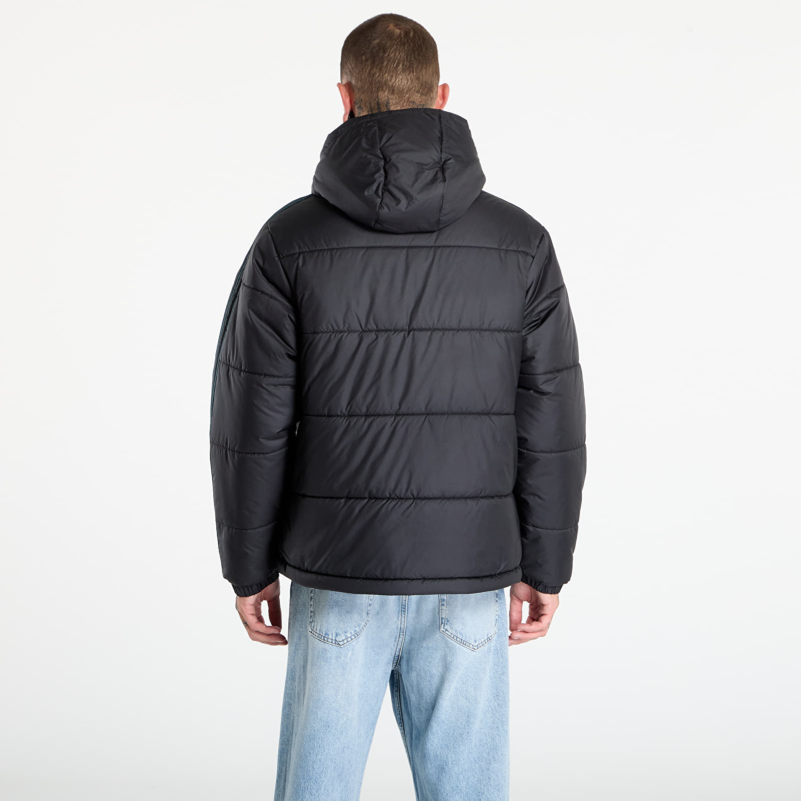 Striukės adidas Adicolor Reversible Jacket Black/ Aurora Ivy/ White