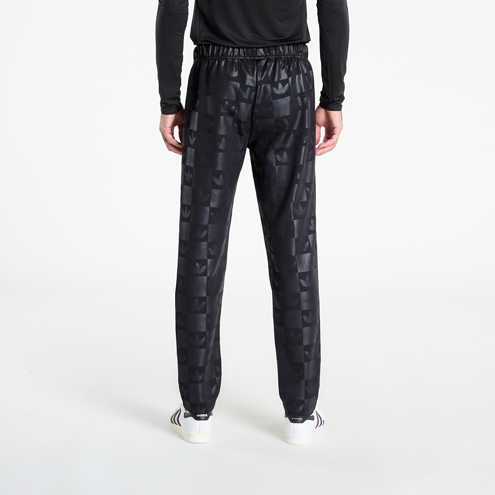 Vyriškos kelnės adidas Monogram All Over Print Regular Track Pants Black