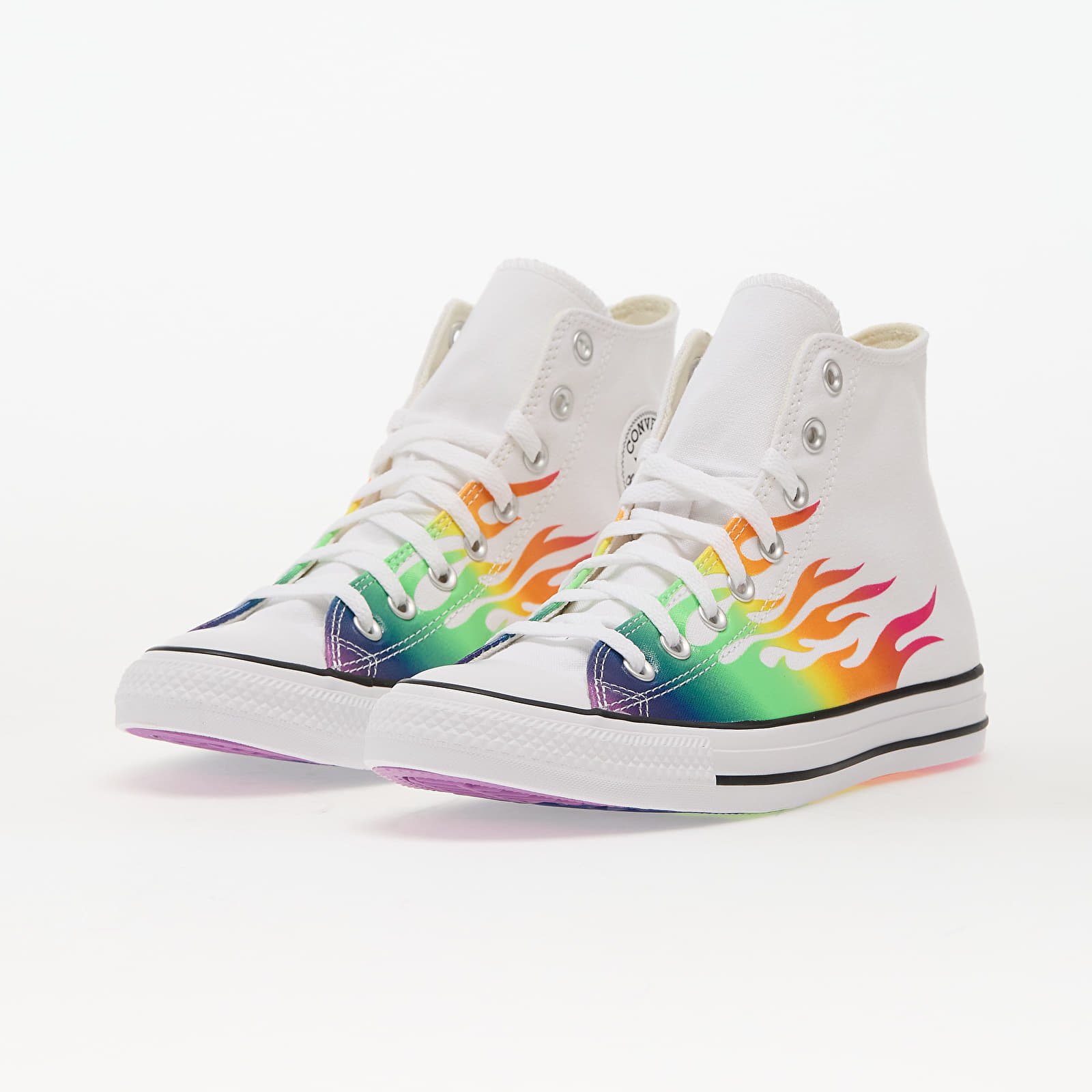 Skor för män Converse Chuck Taylor All Star White/ Chaos Fuchsia