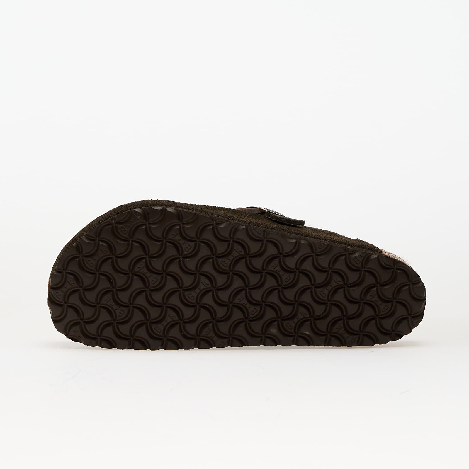 Pánske tenisky a topánky Birkenstock Boston Shearling Suede Leather/ Fur Mocca