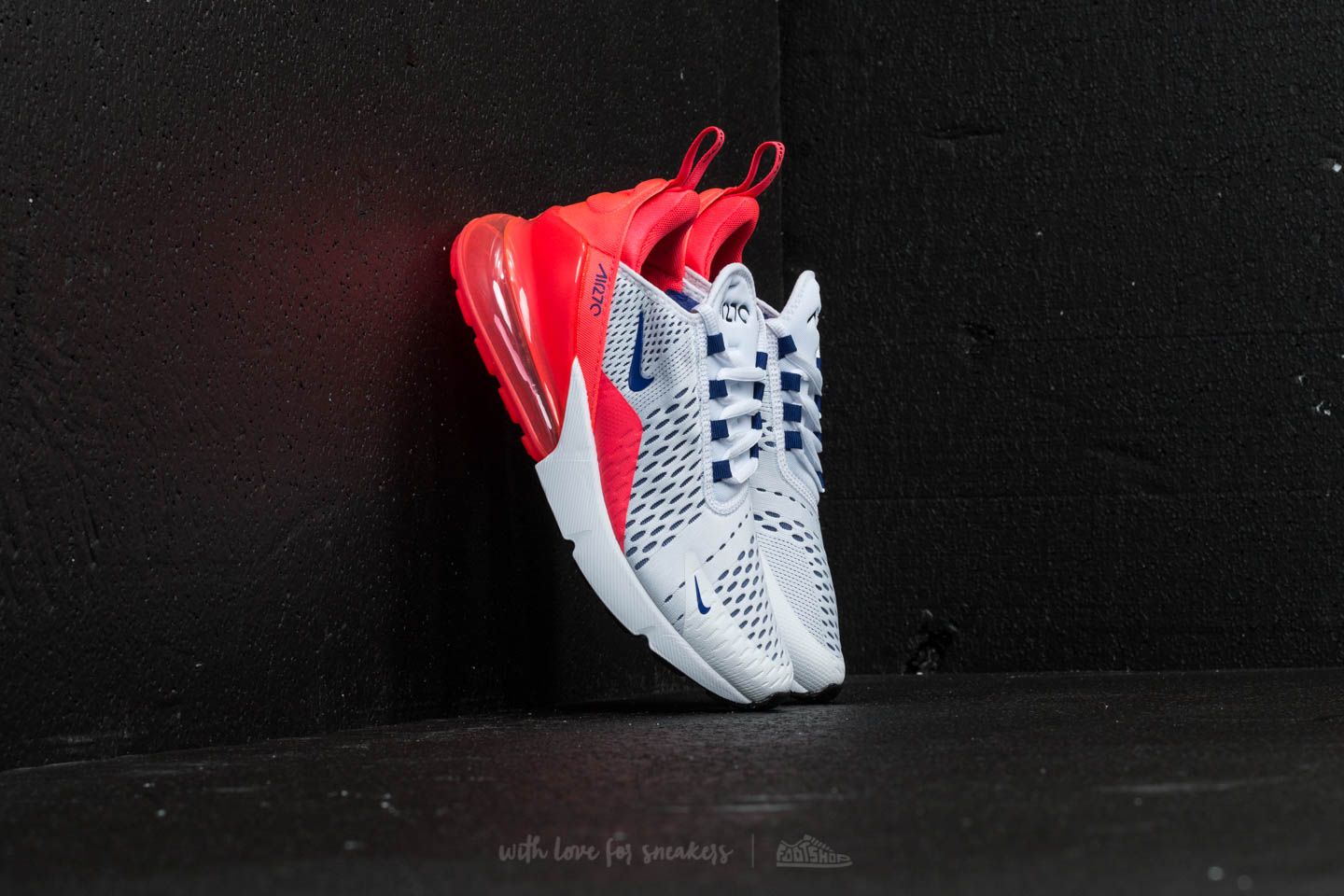 Nike air max 270 white ultramarine solar red outlet