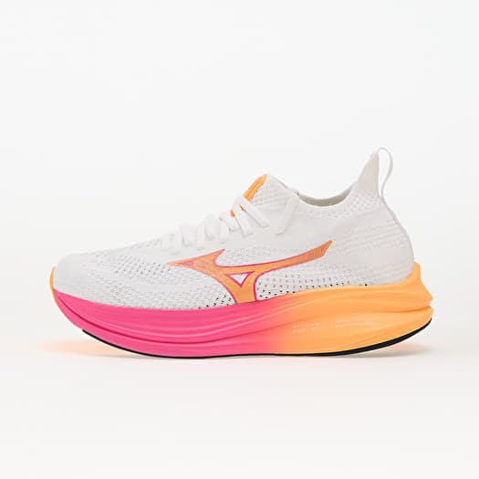 Mizuno Neo Zen (U) White/ Tang Orange/ Pink Tetra
