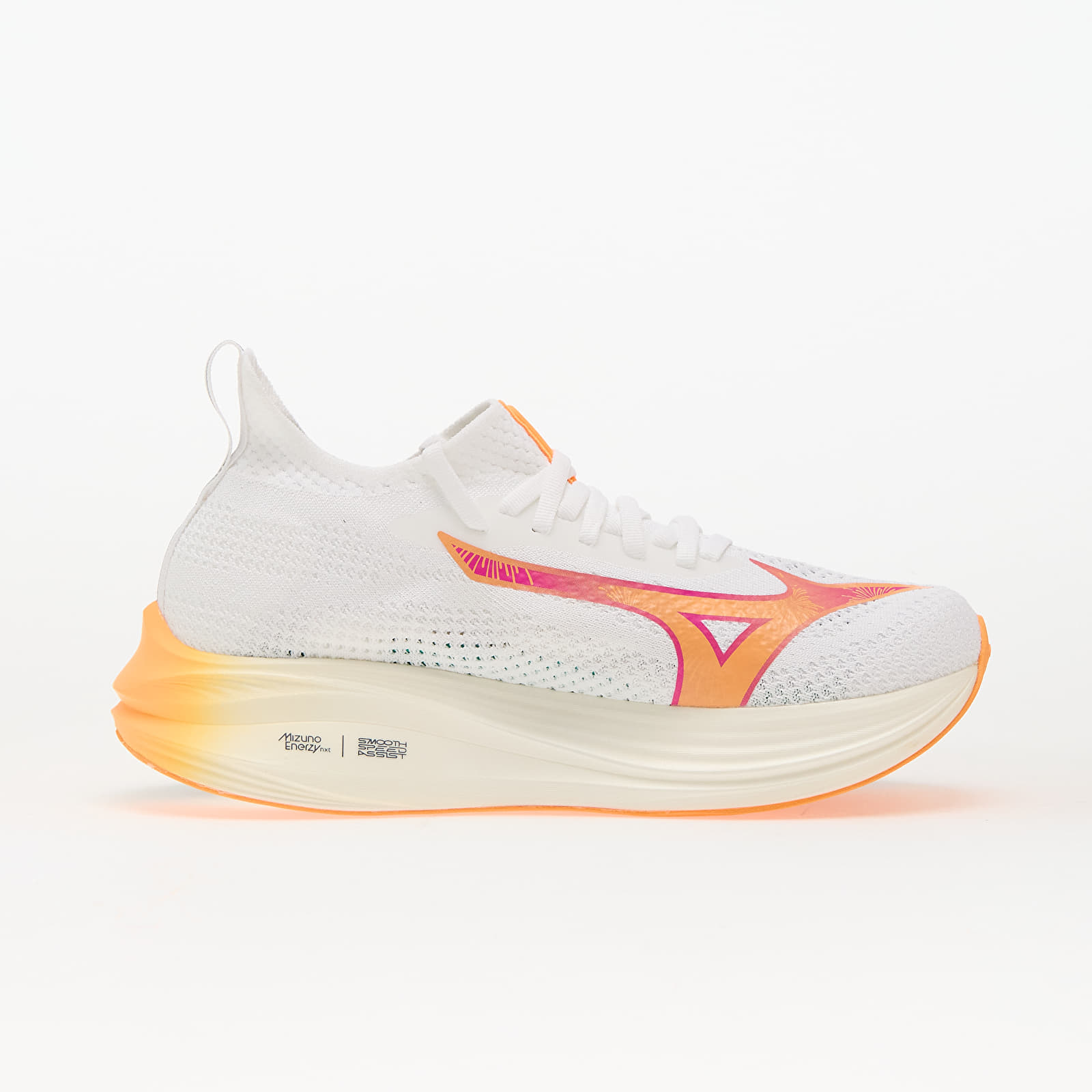 Skor för män Mizuno Neo Zen (U) White/ Tang Orange/ Pink Tetra