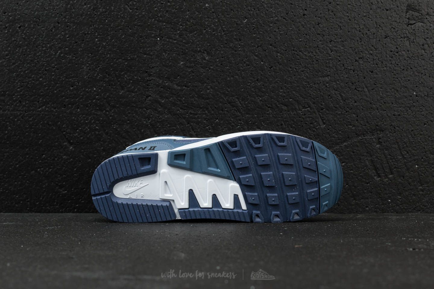 Men's shoes Nike Air Span II Diffused Blue/ White