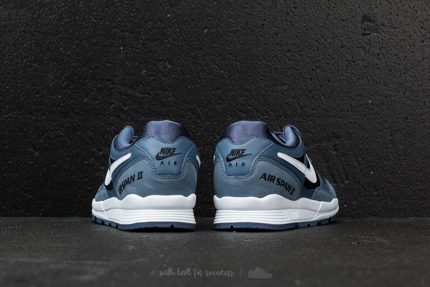 Nike air span deals 2 bleu