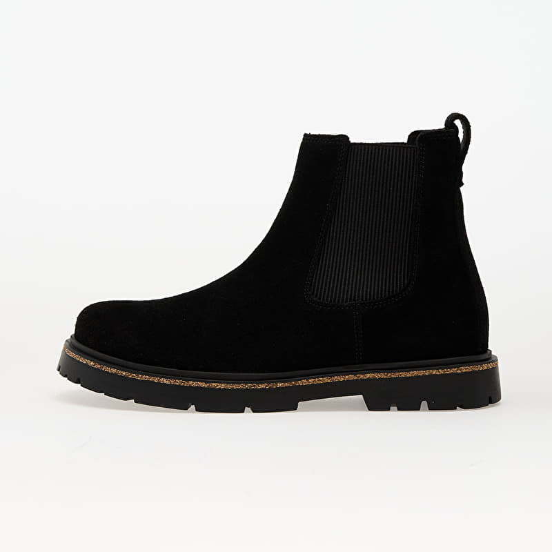 Birkenstock Highwood Slip On Women Suede Leather Black