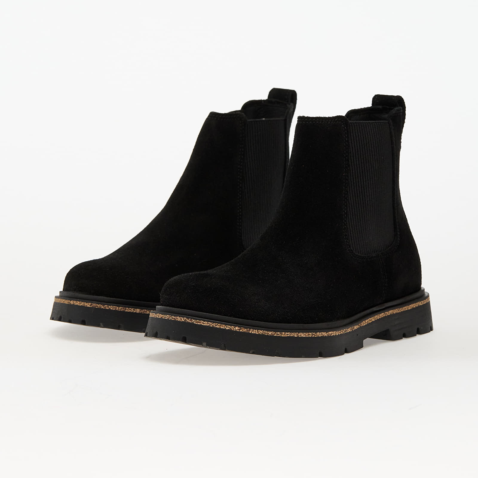 Skor för kvinnor Birkenstock Highwood Slip On Women Suede Leather Black