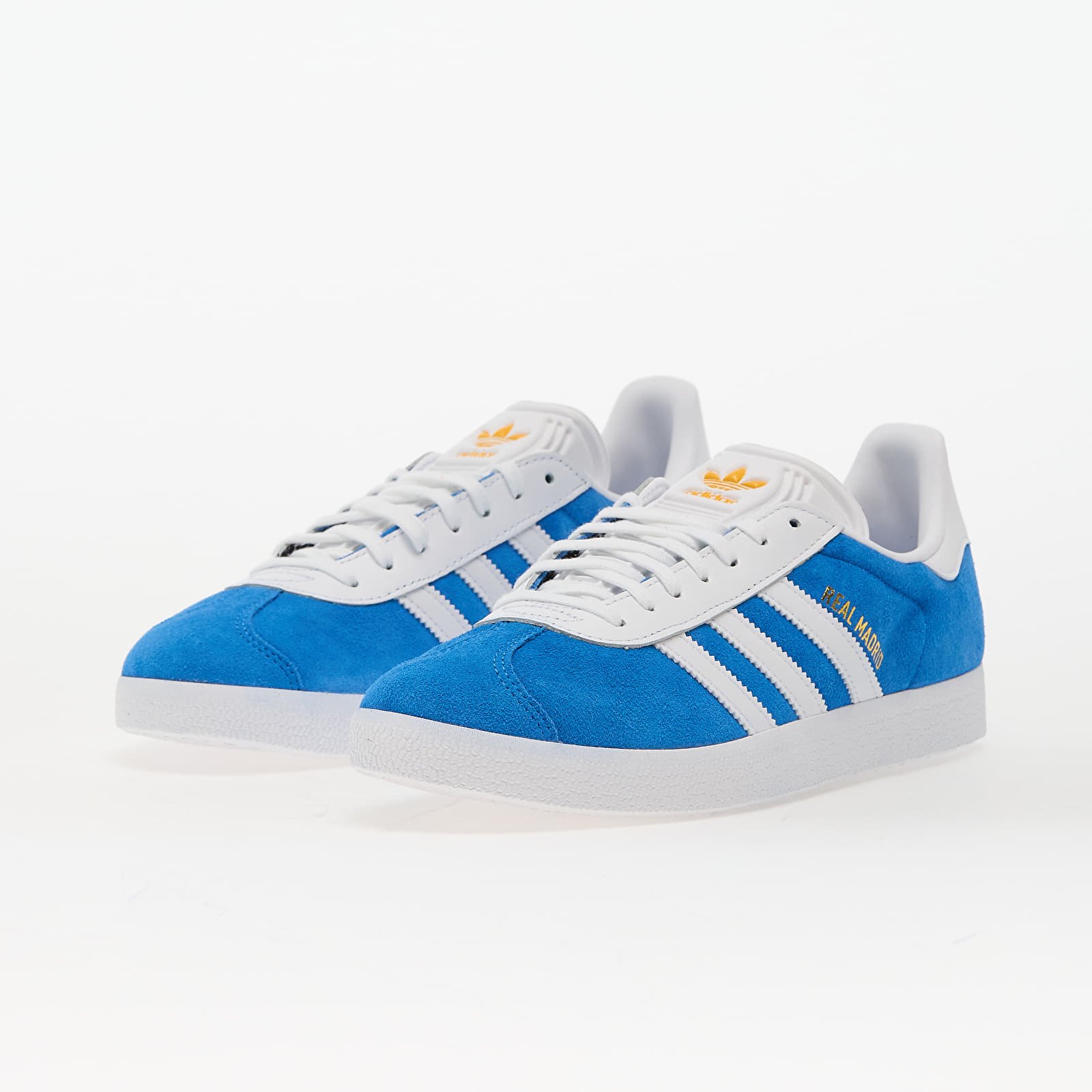 Vyriška avalynė adidas x Real Madrid Gazelle Blue Bird/ Ftw White/ Creme Yellow
