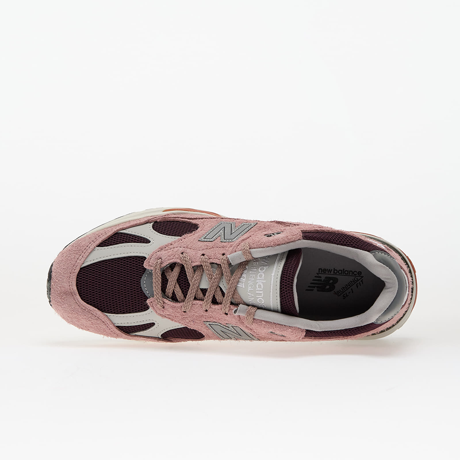 Pánske tenisky a topánky New Balance Made in UK 991v2 Grape Sorbet Pink/ Purple