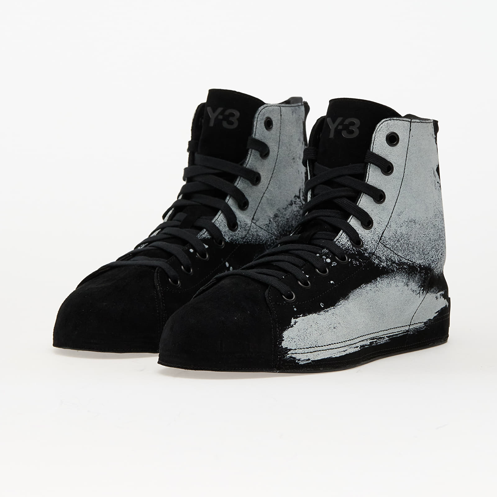 Vīriešu apavi Y-3 Nizzastar Hi Black/ Black/ Off White