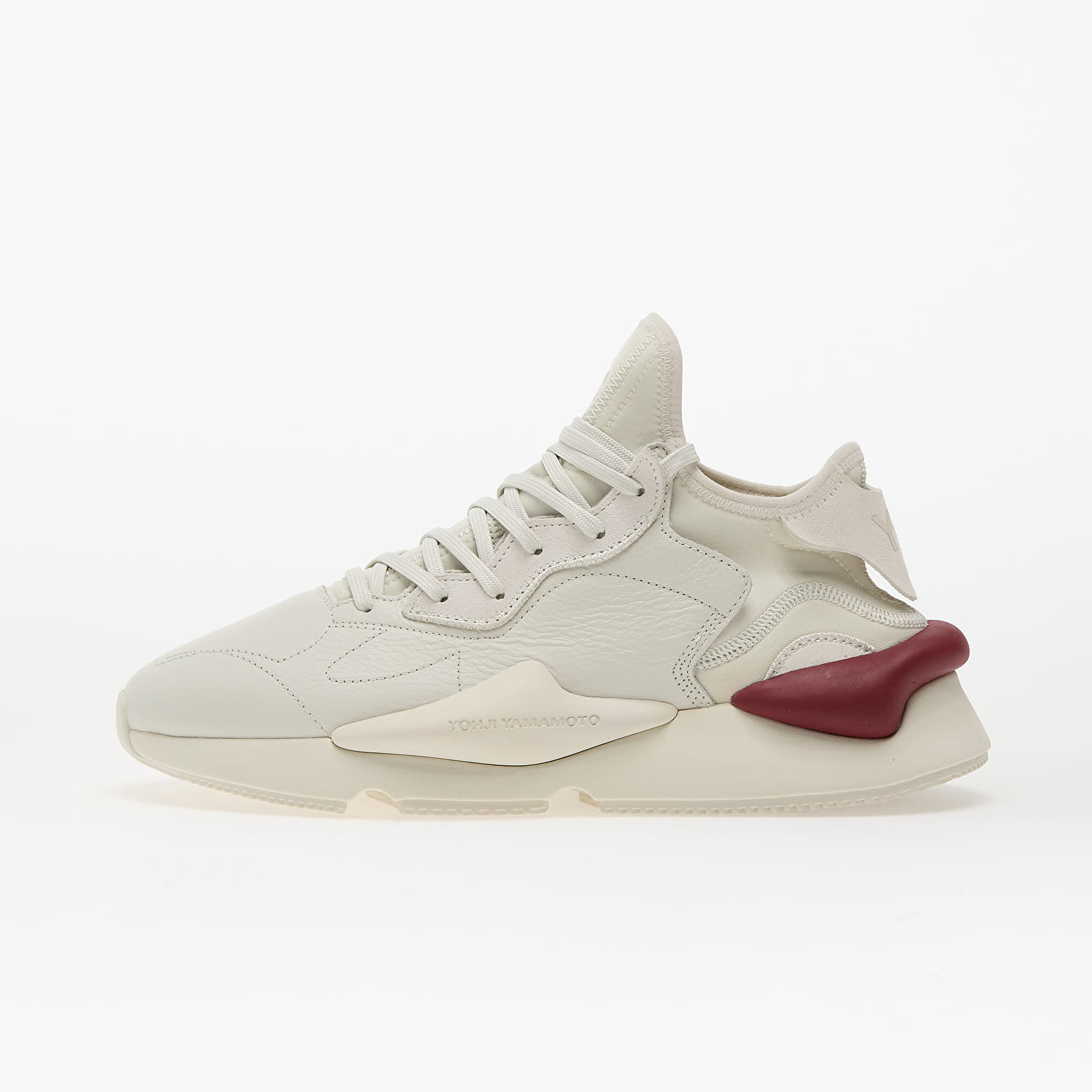 Buty męskie Y-3 Kaiwa Orbit Grey/ Orbit Grey/ Collegiate Burgundy