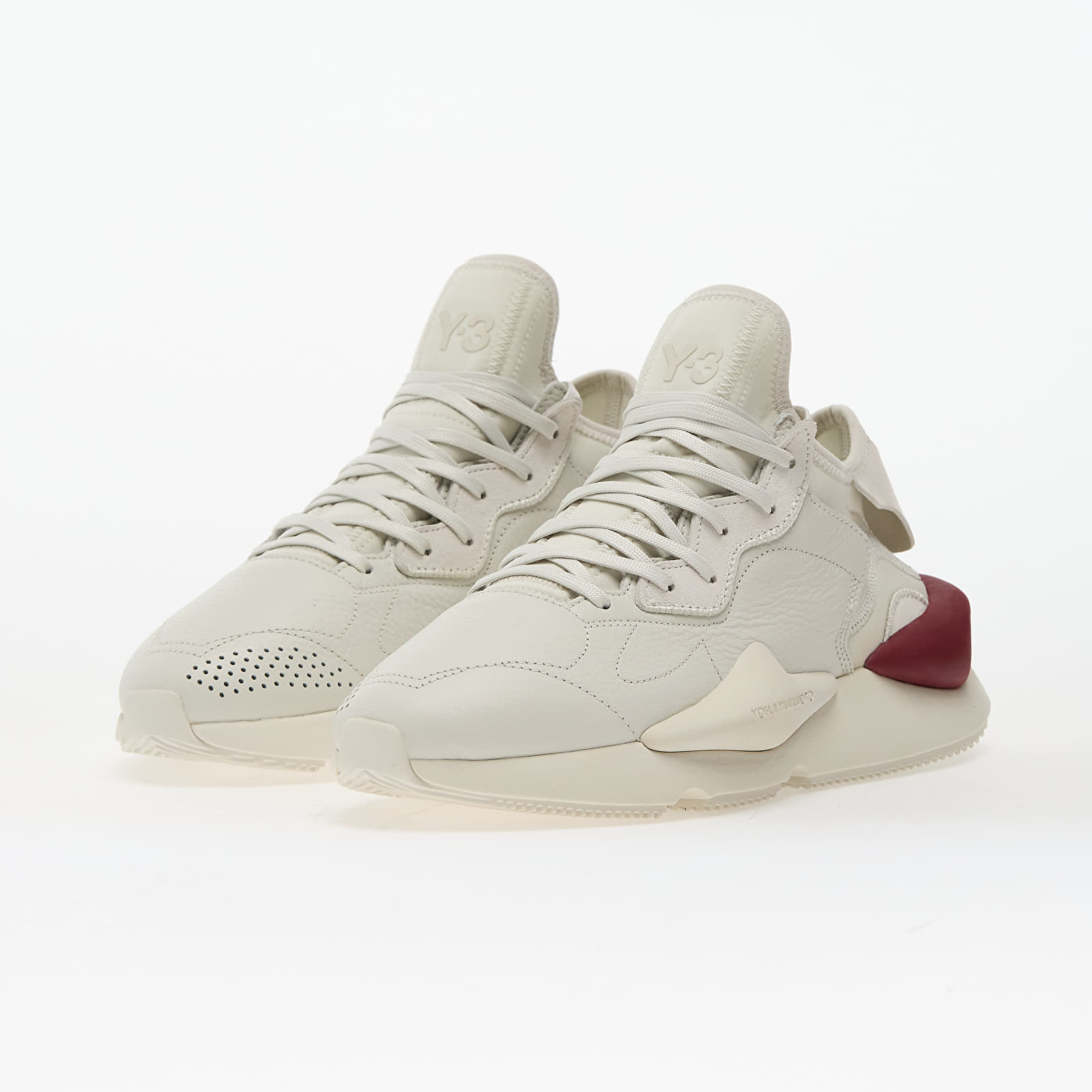 Buty męskie Y-3 Kaiwa Orbit Grey/ Orbit Grey/ Collegiate Burgundy