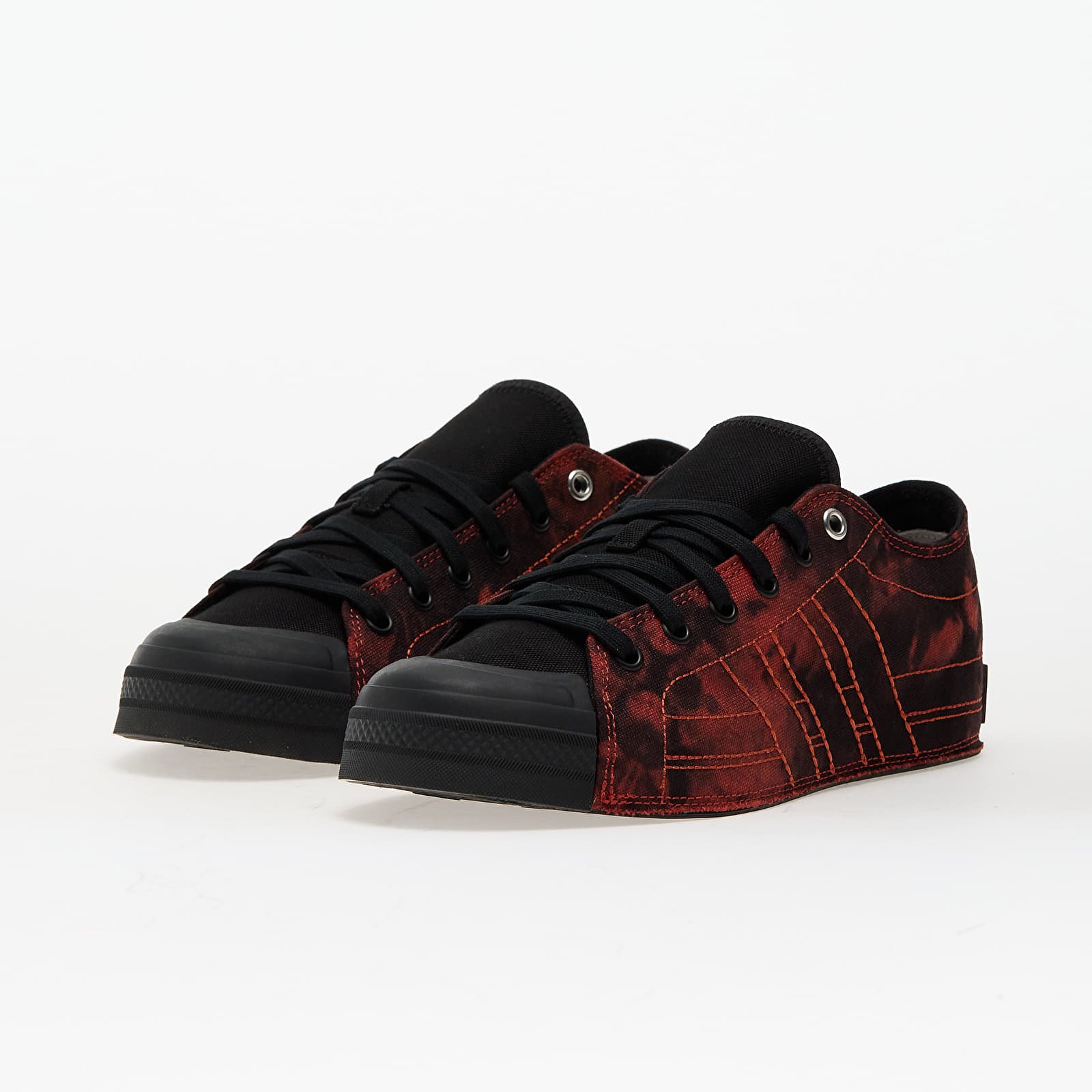 Vīriešu apavi Y-3 Nizza Lo Black/ Tribe Orange/ Black