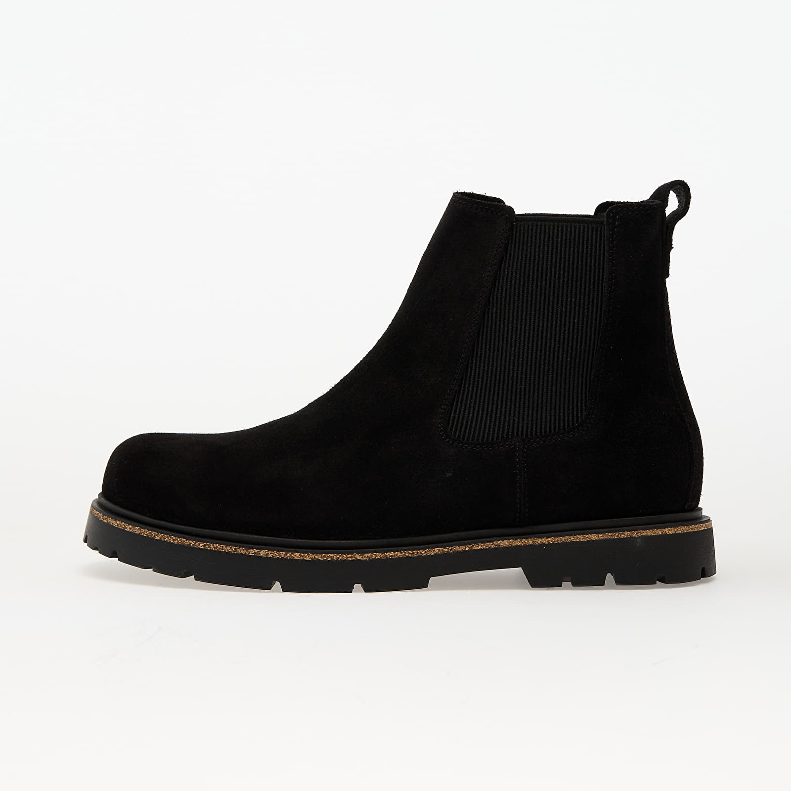 Pánske tenisky a topánky Birkenstock Highwood Slip On Men Suede Leather Black