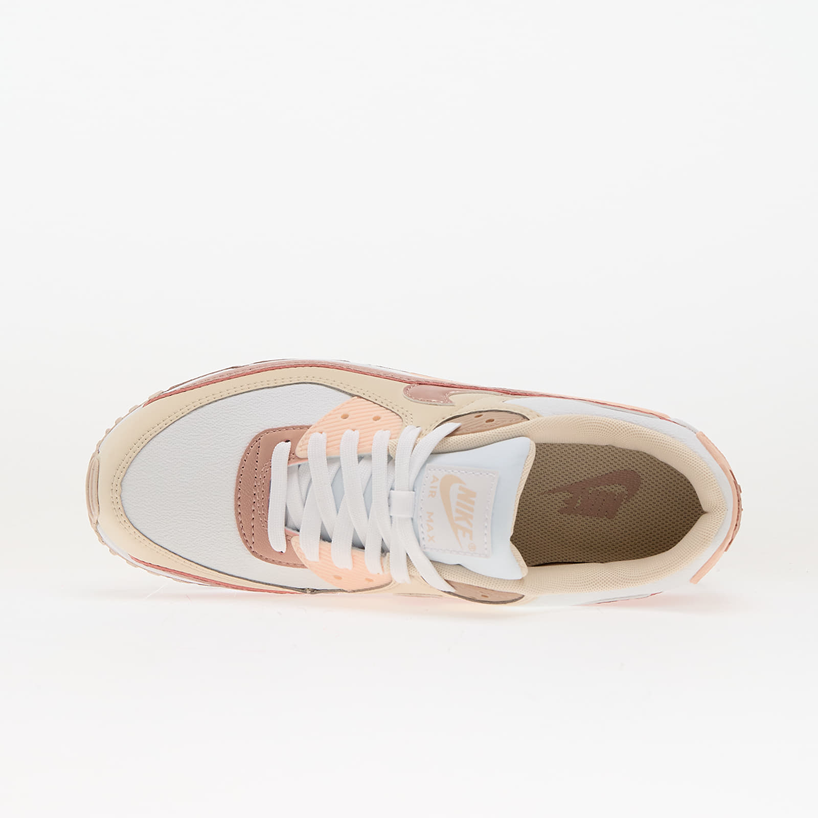Moteriška avalynė Nike Wmns Air Max 90 Nn Prm White/ Particle Pink-Washed Coral-Pearl White