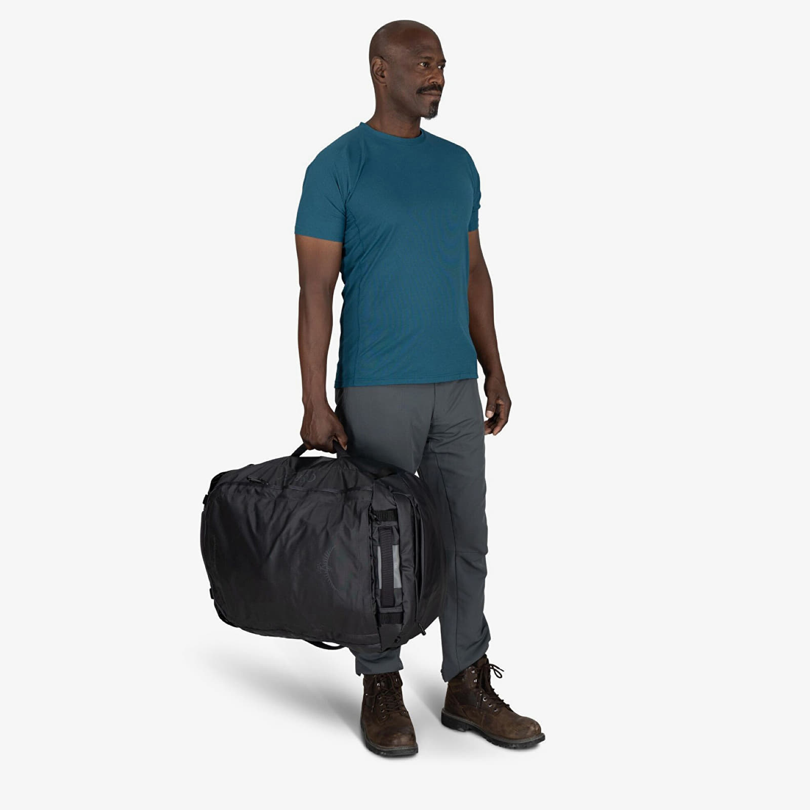 Duffelväska Osprey Transporter 65 Raven Black/ Black
