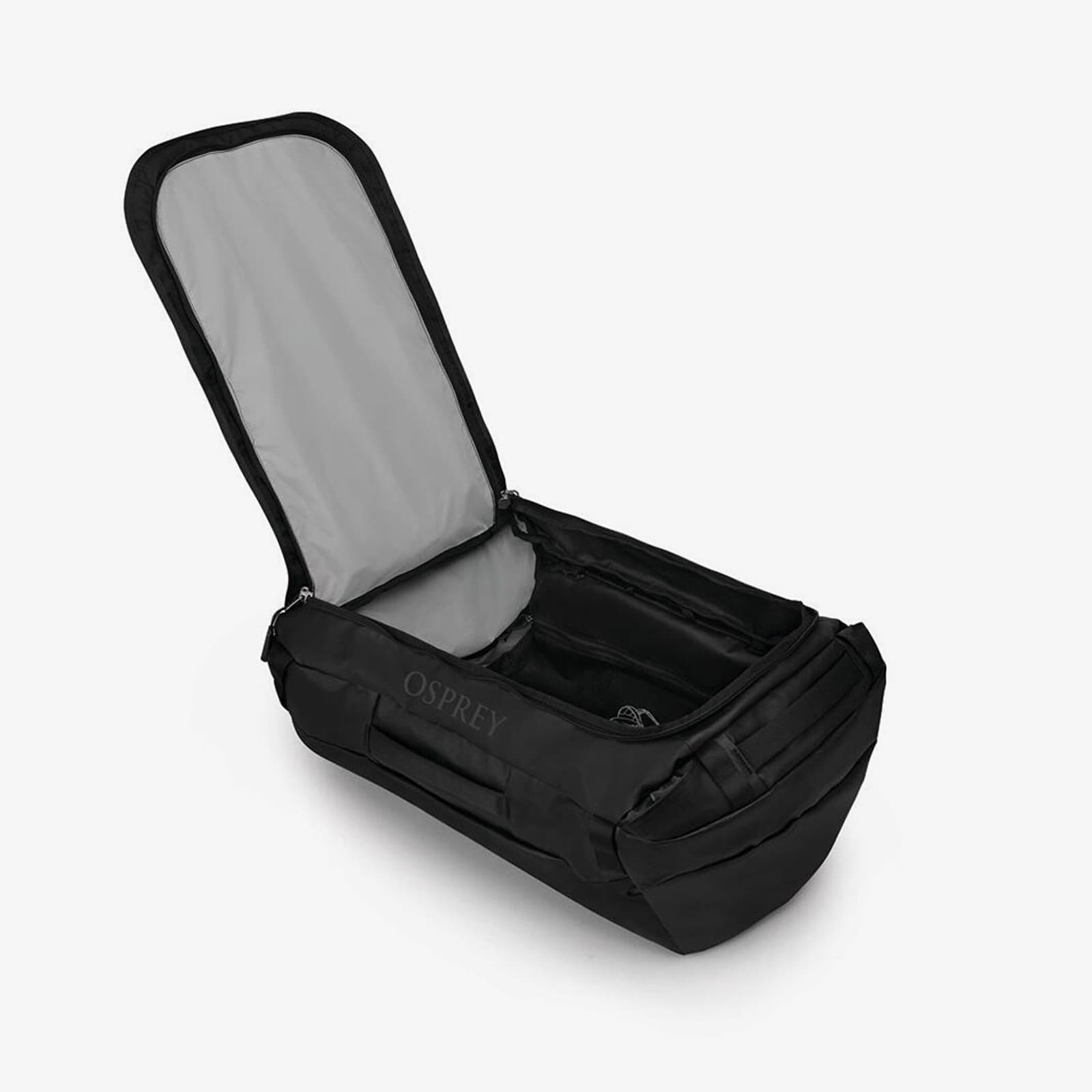 Duffelväska Osprey Transporter 65 Raven Black/ Black