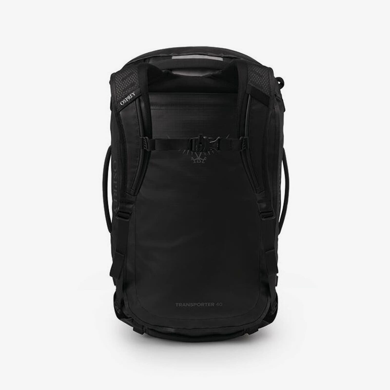 Duffelväska Osprey Transporter 40 Raven Black/ Black