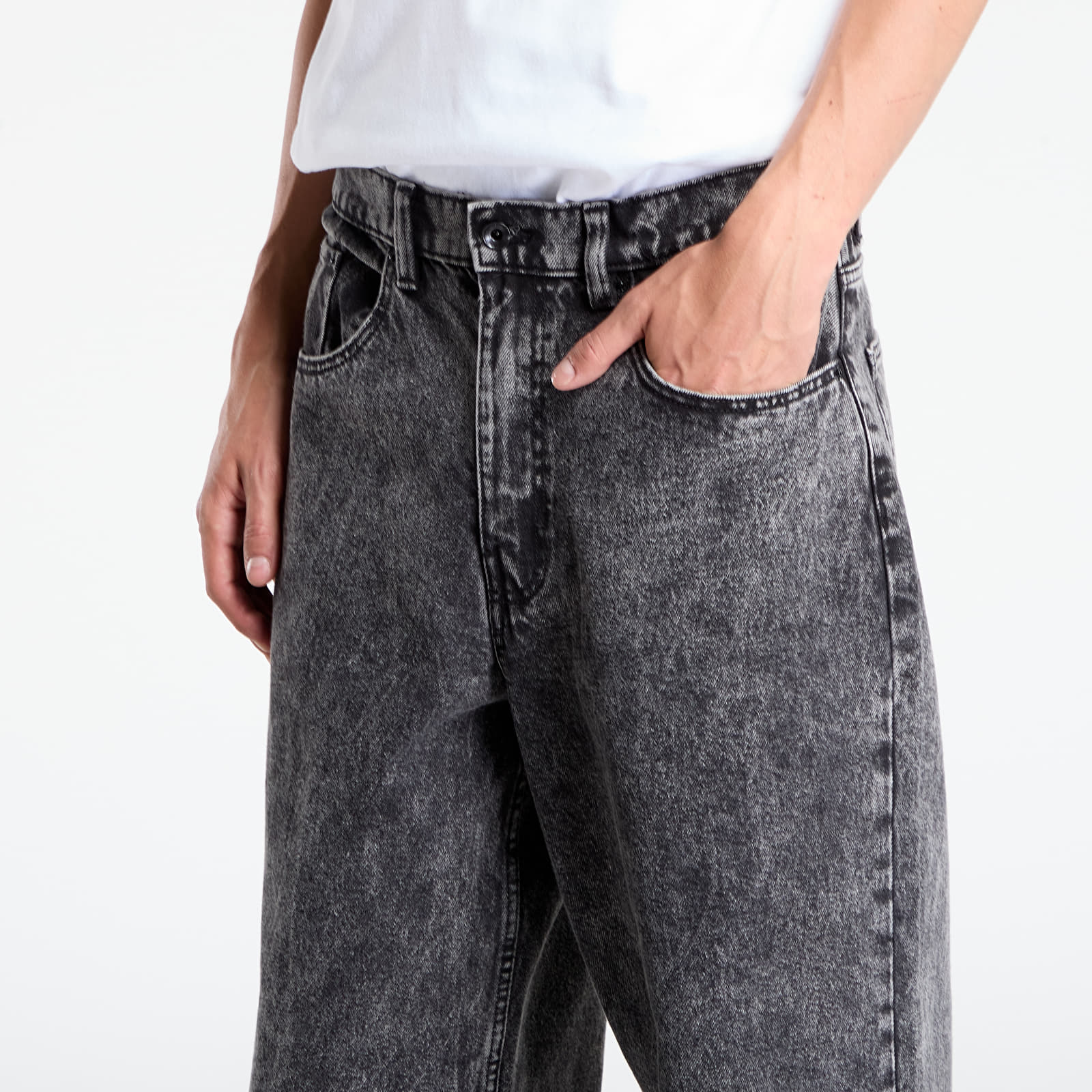 Jeans Vans Check-5 Baggy Denim Pant Stonewash Black