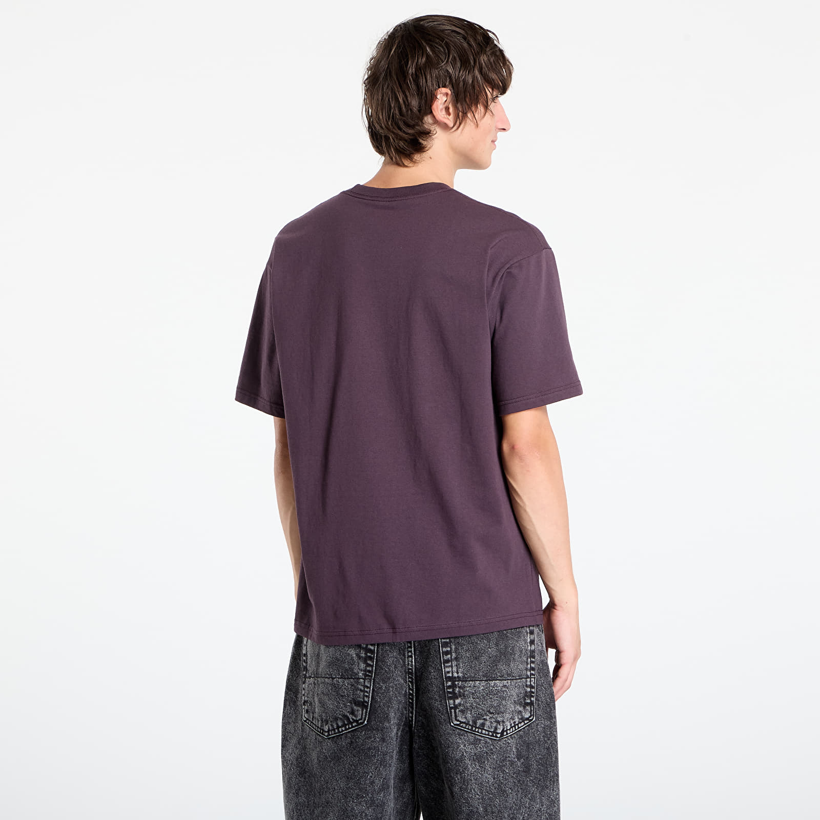 Trička Vans 3D Retroval Short Sleeve Tee Dark Port
