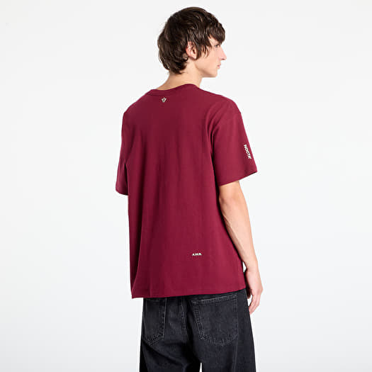 dark beetroot nike shirt