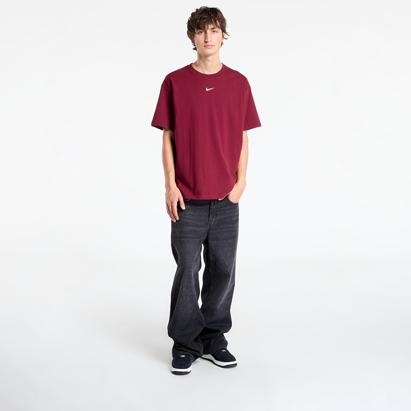 Trička Nike x NOCTA T-Shirt Dark Beetroot/ Citron Tint