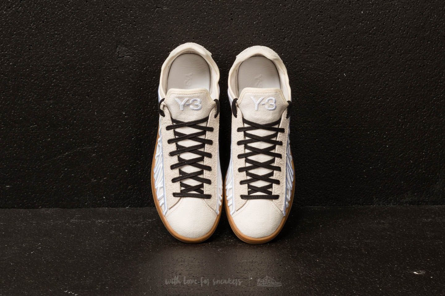 Men s shoes Y 3 Shishu Stan Undyed Ftw White Core Black Footshop