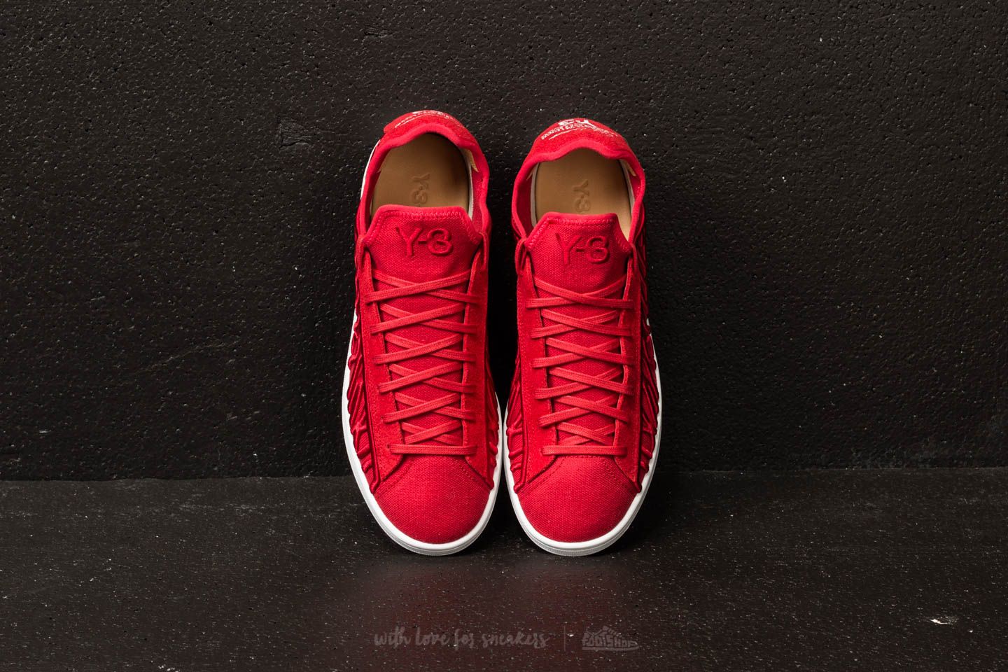 Men's shoes Y-3 Shishu Stan Chilli Pepper/ Chilli Pepper/ Ftw White