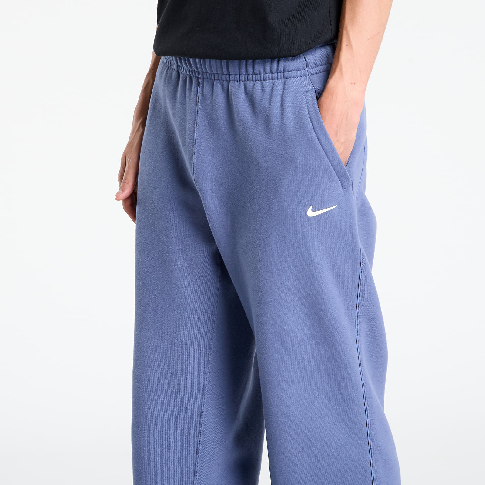 Tepláky Nike x NOCTA Fleece CS Open-Hem Sweatpants Diffused Blue/ Diffused Blue/ Citron Tint