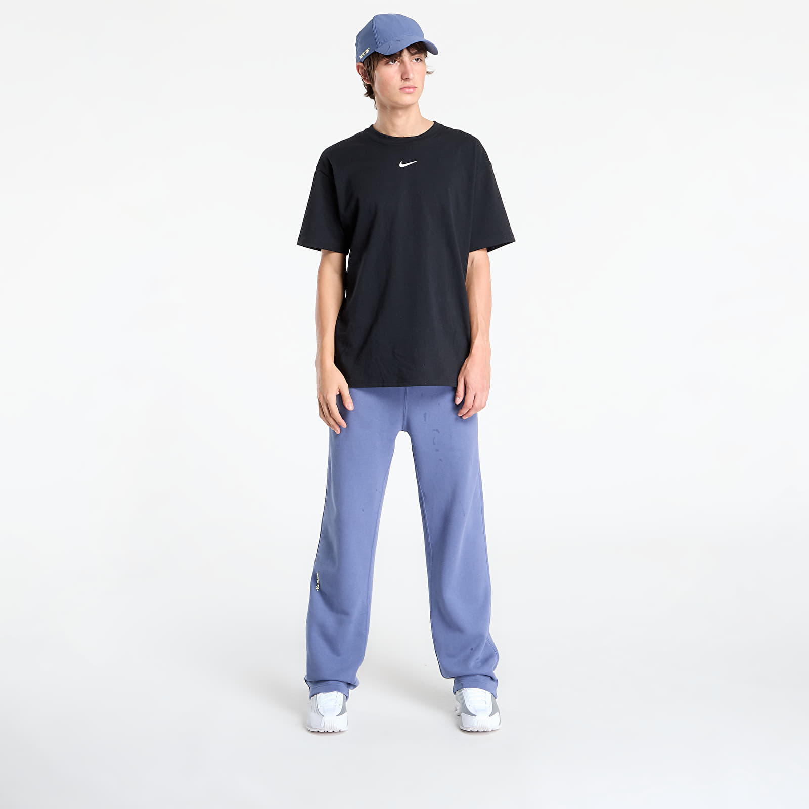Tepláky Nike x NOCTA Fleece CS Open-Hem Sweatpants Diffused Blue/ Diffused Blue/ Citron Tint