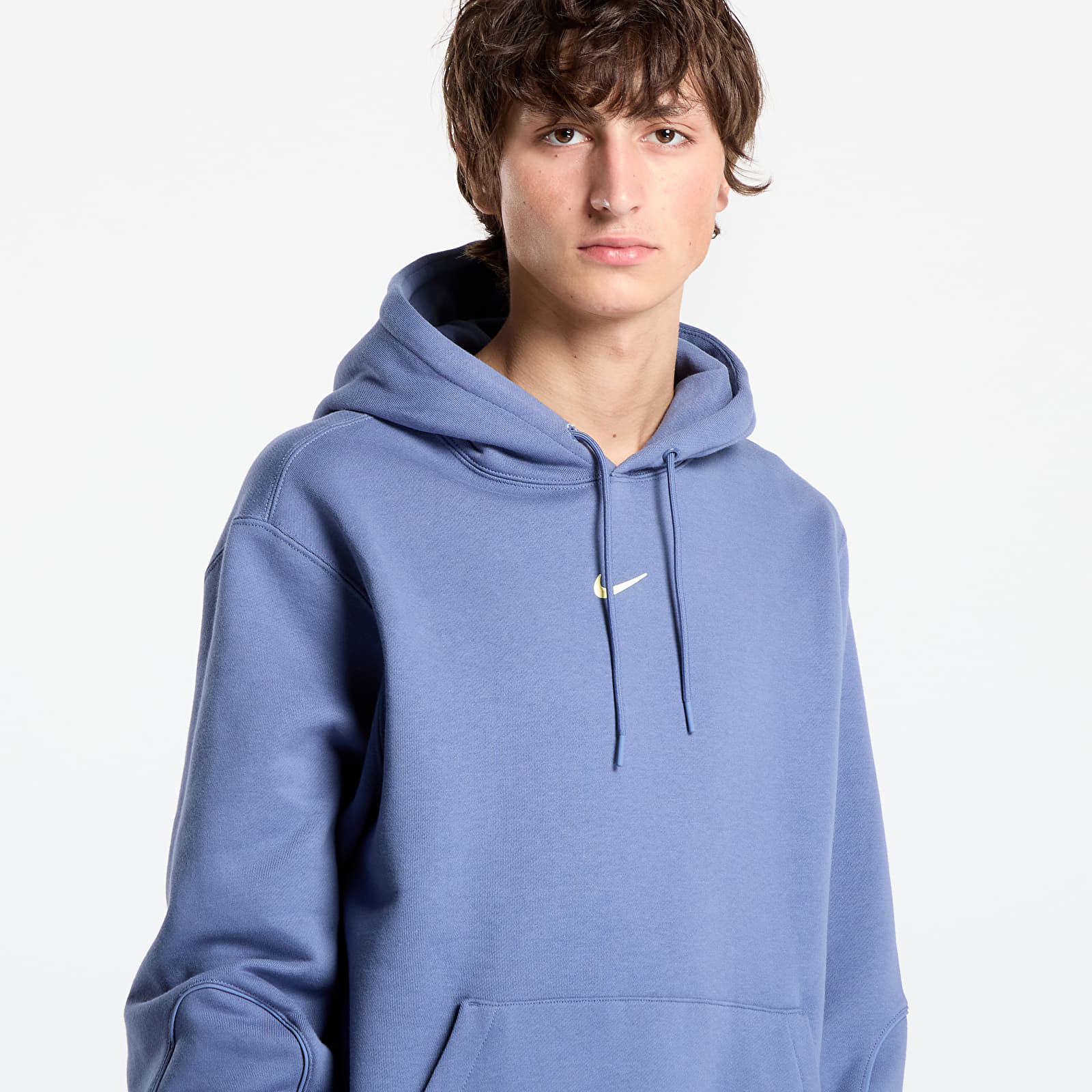 Džemperiai su gobtuvais ir džemperiai Nike x NOCTA Fleece CS Hoodie Diffused Blue/ Diffused Blue/ Citron Tint