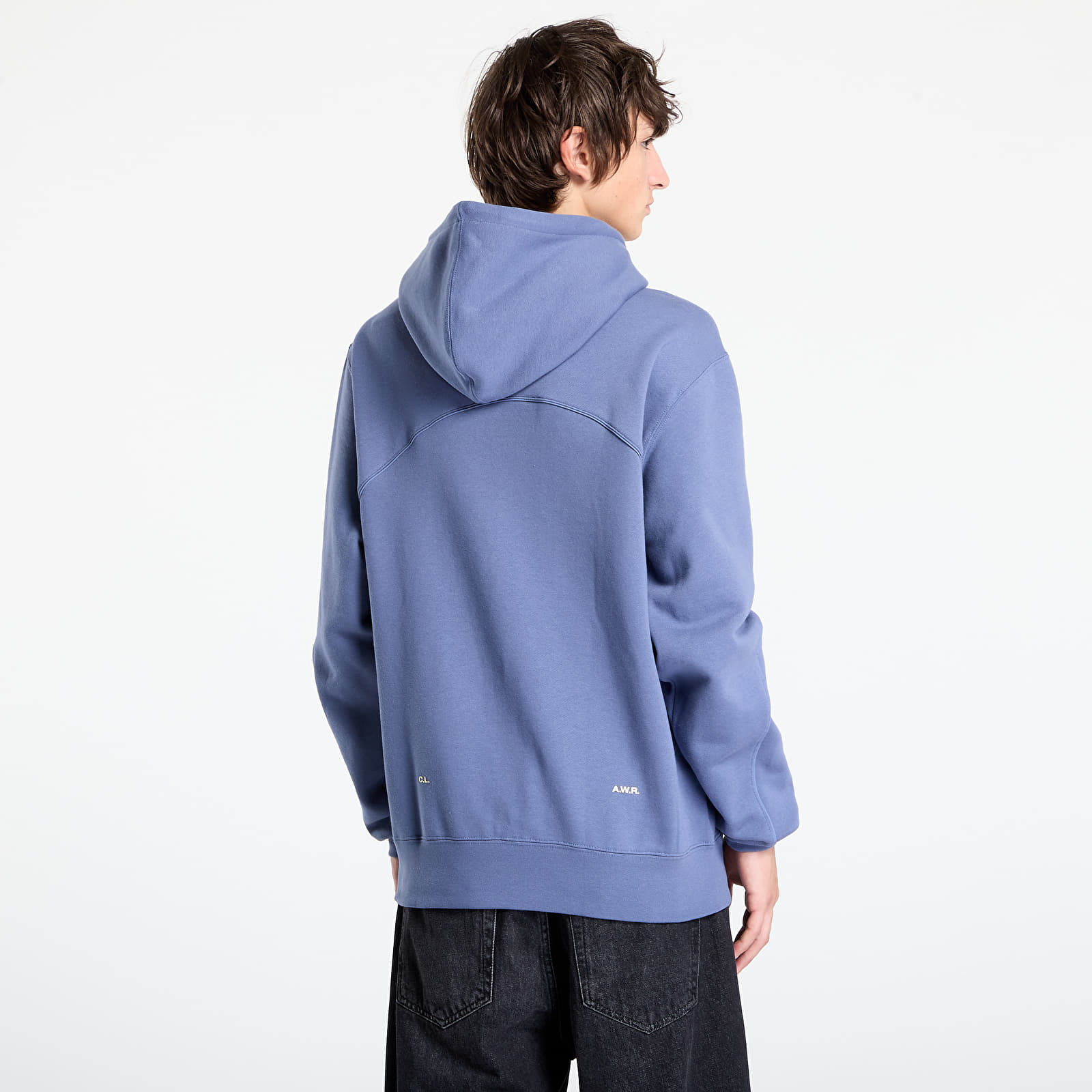 Džemperiai su gobtuvais ir džemperiai Nike x NOCTA Fleece CS Hoodie Diffused Blue/ Diffused Blue/ Citron Tint