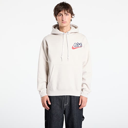 Mikina Nike Solo Swoosh Men's Fleece Hoodie Lt Orewood Brn