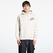 Nike Solo Swoosh Men's Fleece Hoodie Lt Orewood Brn