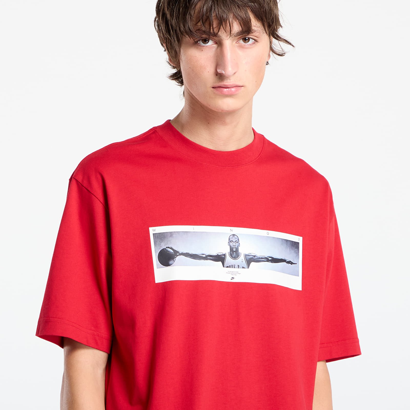 Marškinėliai Jordan Men's Photo T-Shirt Gym Red/ Black