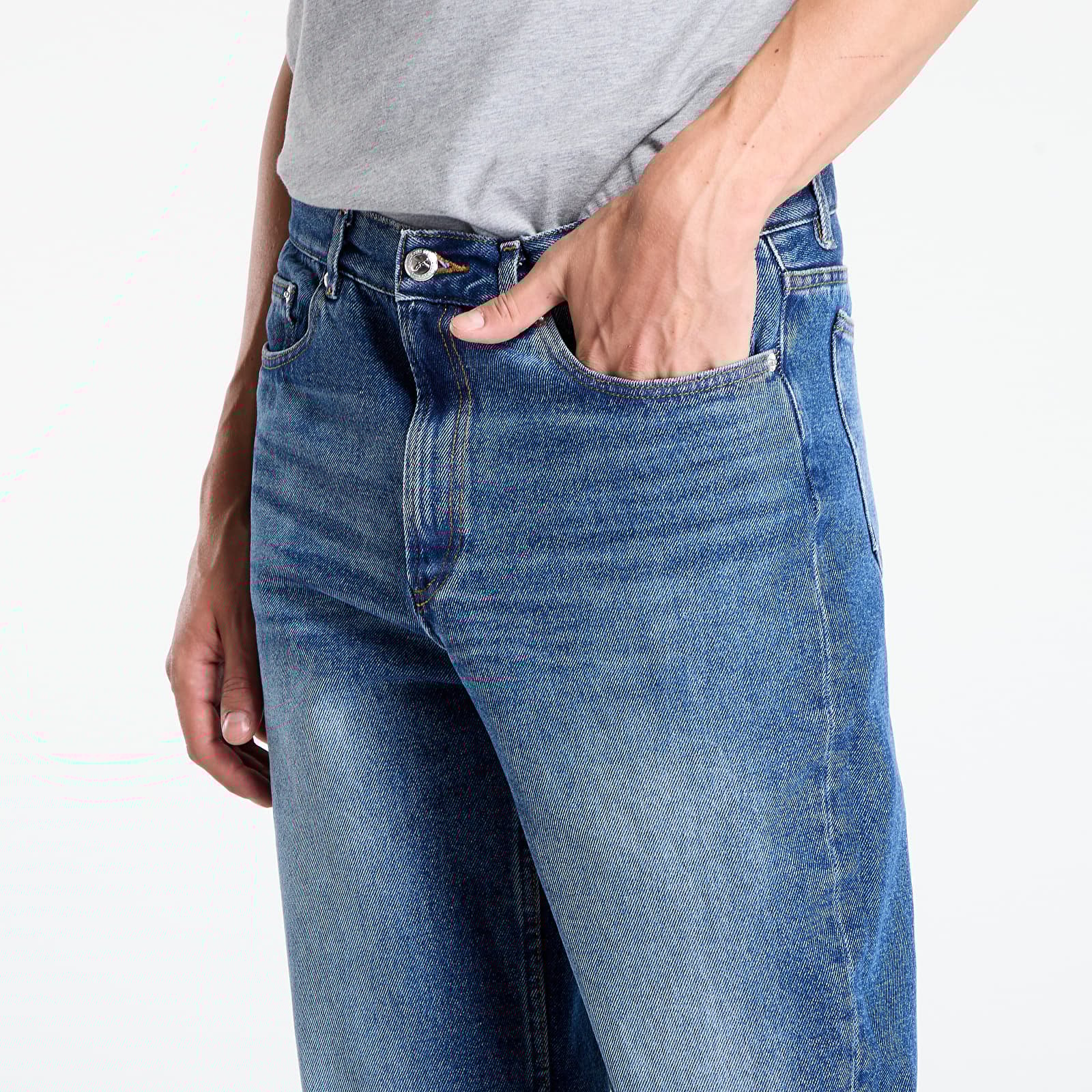 Džíny A.P.C. Martin Jeans Stonewashed Indigo