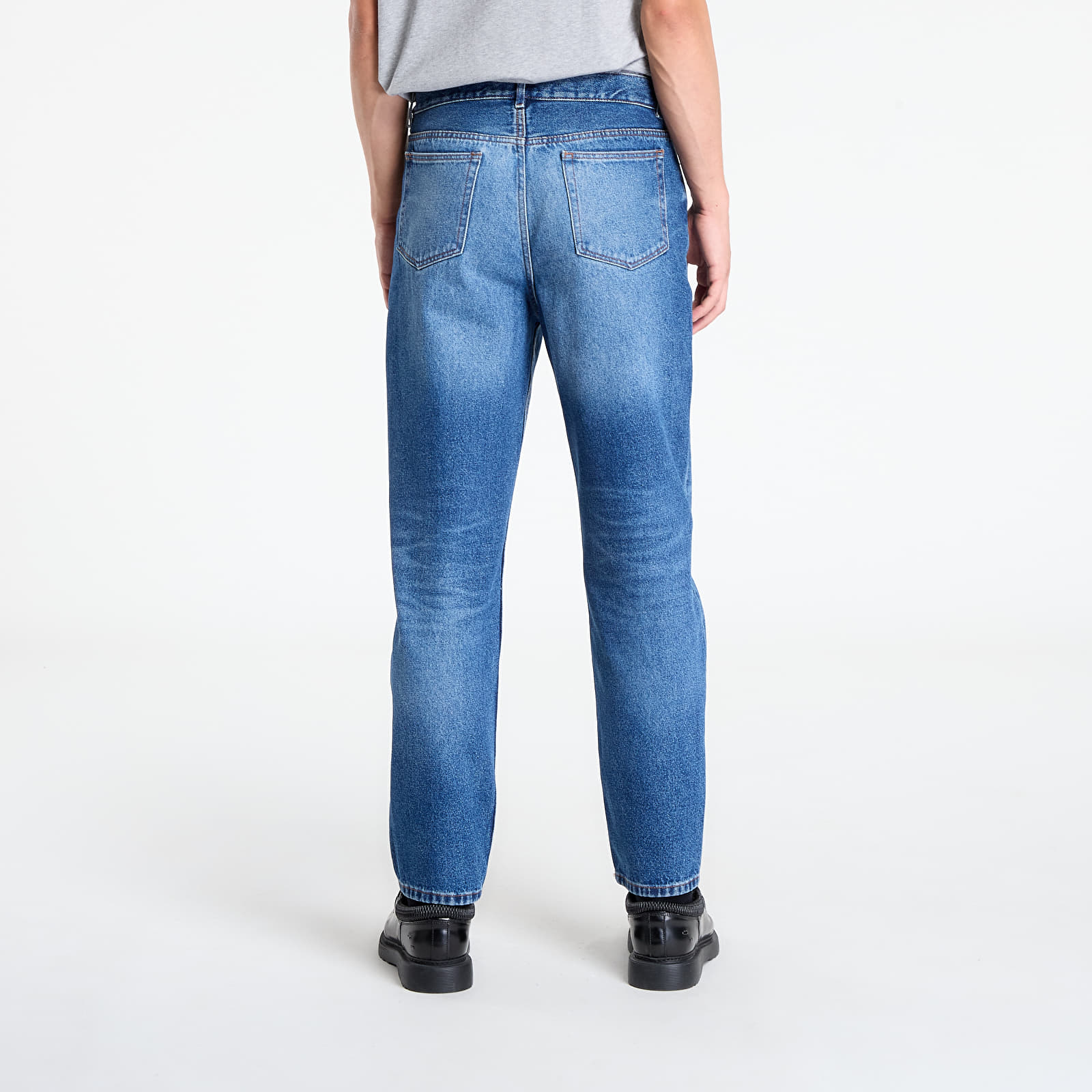 Džíny A.P.C. Martin Jeans Stonewashed Indigo