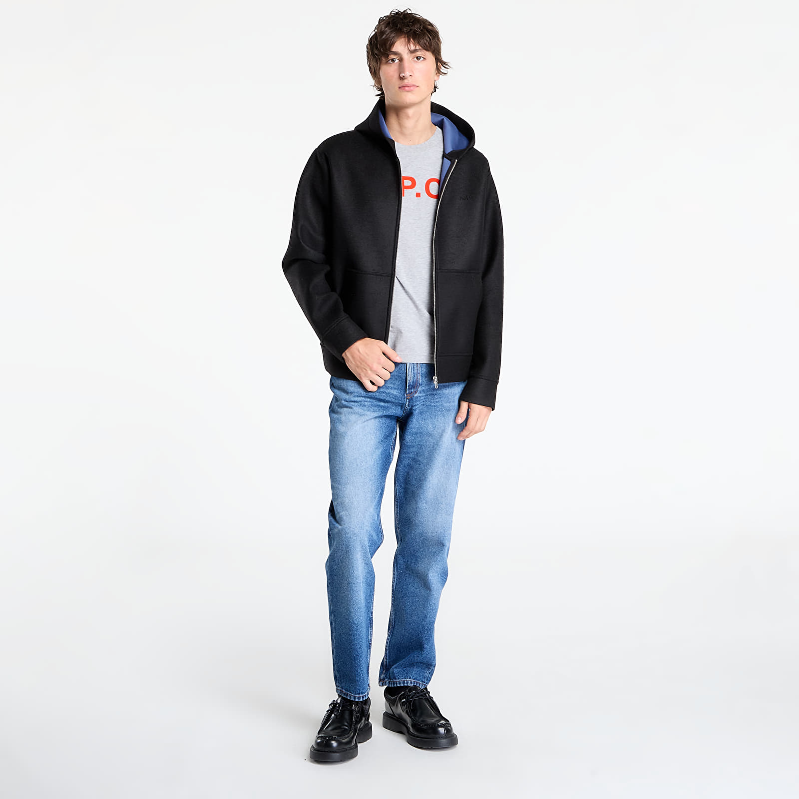 Džíny A.P.C. Martin Jeans Stonewashed Indigo