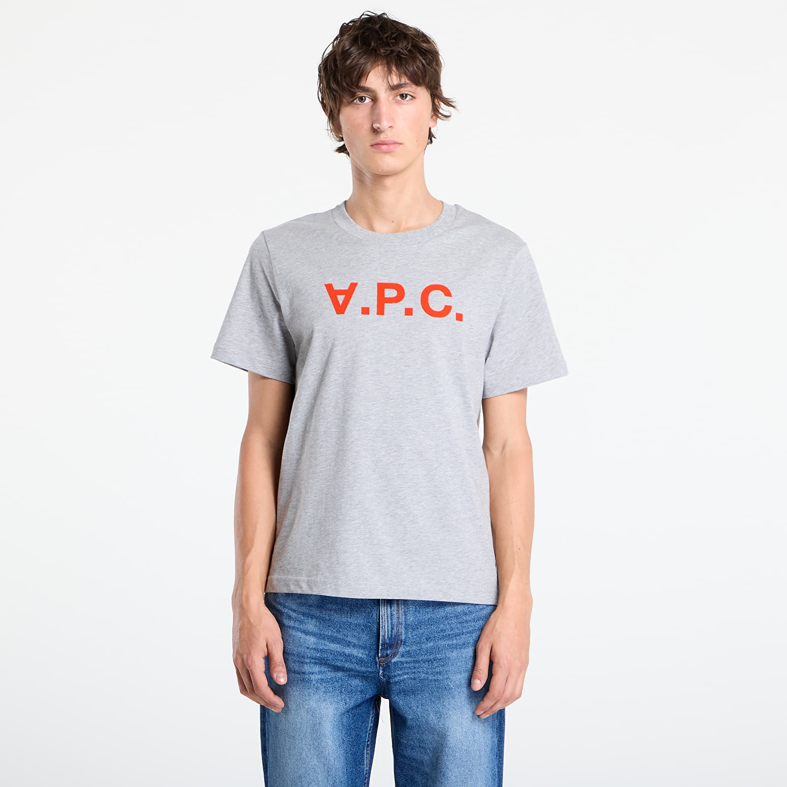 Trička A.P.C. Standard Grand Vpc Gots T-Shirt Grey
