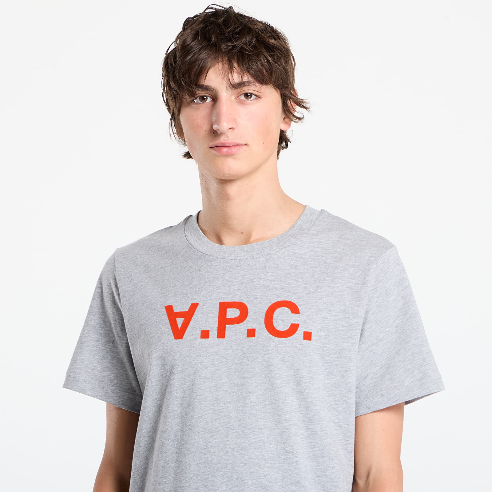 Trička A.P.C. Standard Grand Vpc Gots T-Shirt Grey