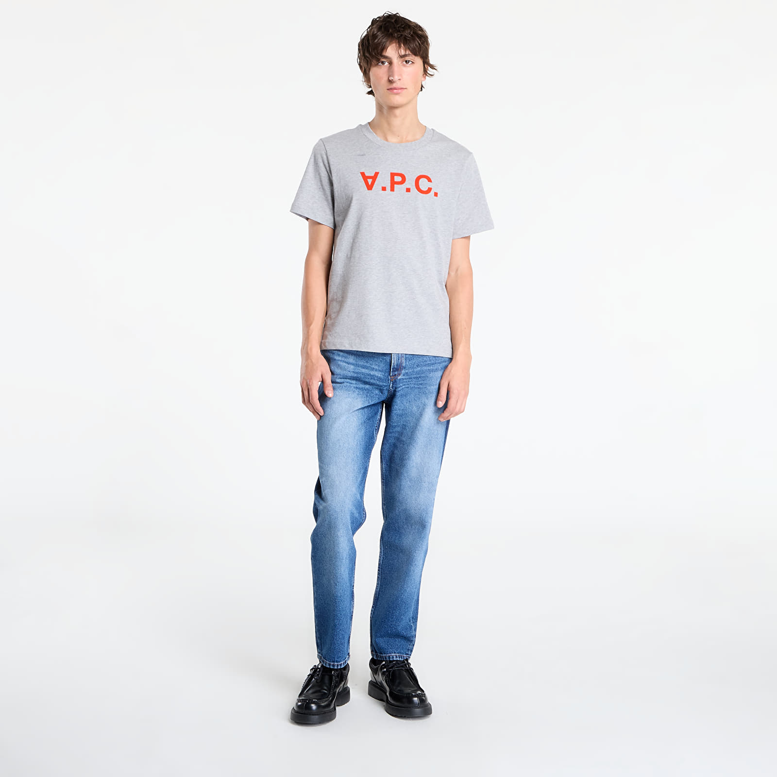 Trička A.P.C. Standard Grand Vpc Gots T-Shirt Grey