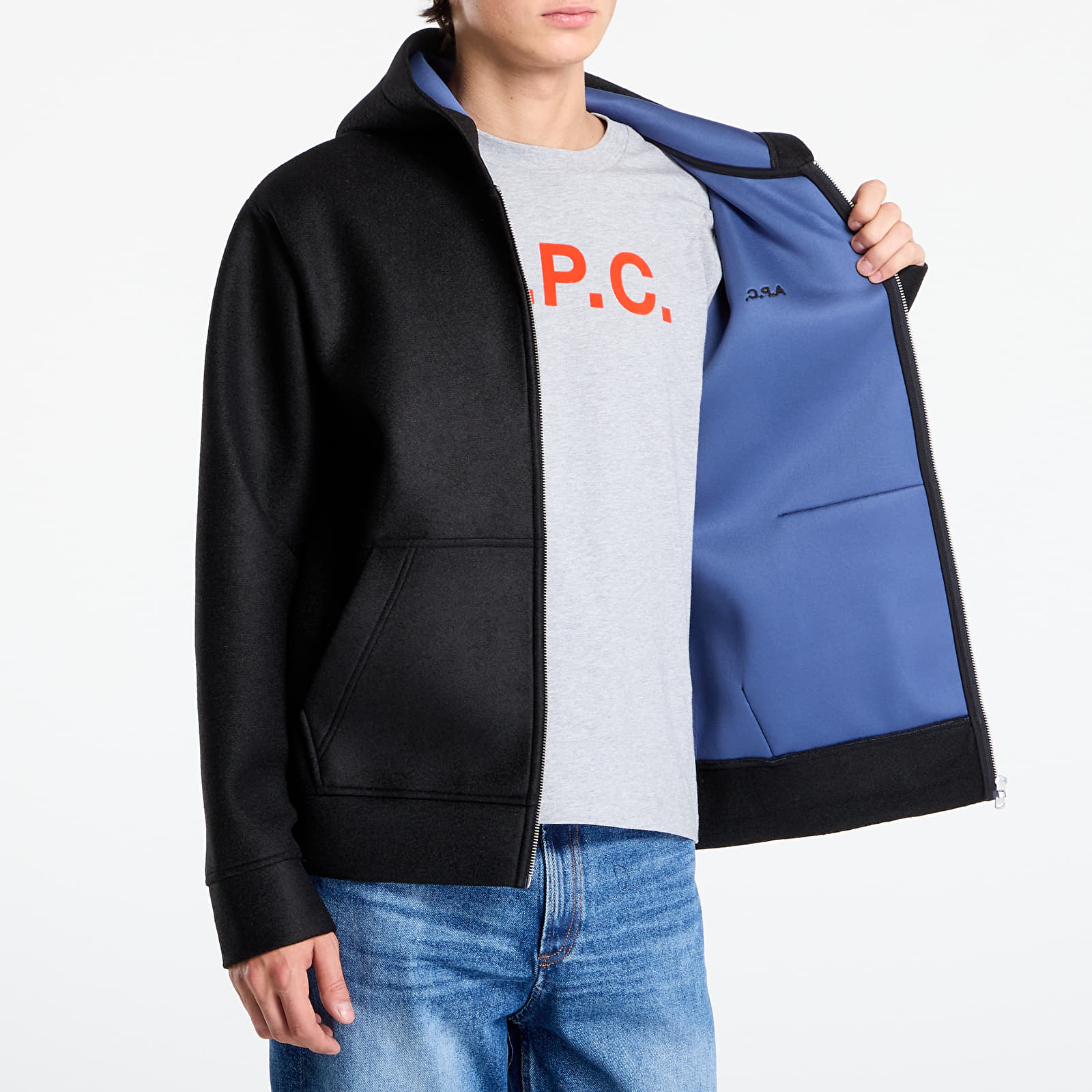Mikiny A.P.C. Sweat Alvin Black