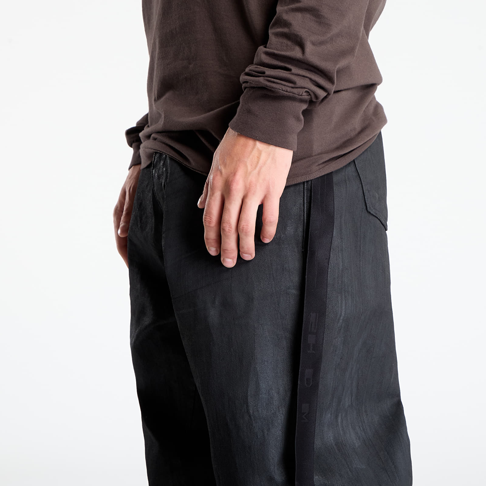 Trička Rick Owens DRKSHDW Level Longsleeve Tee Dark Dust