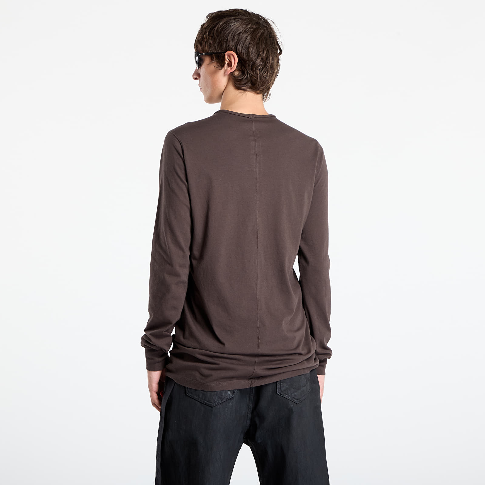 Trička Rick Owens DRKSHDW Level Longsleeve Tee Dark Dust